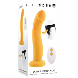 Gender X Gode ceinture vibrant Sweet Embrace 16 x 3.6cm